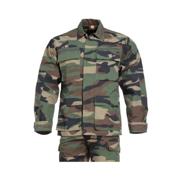 Pentagon BDU 2.0 Uniform Set Woodland Επιχειρησιακή Στολή Παραλλαγή - K02001-K05001-51-2.0