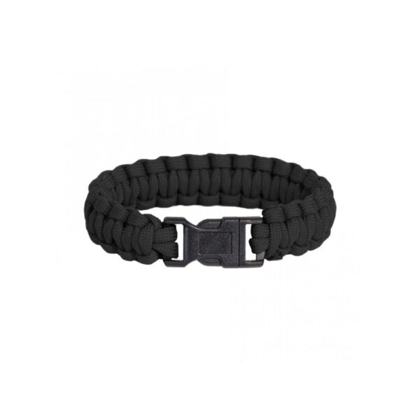 Pentagon Pselion Survival Bracelet Βραχιόλι Επιβίωσης Μαύρο - K25047