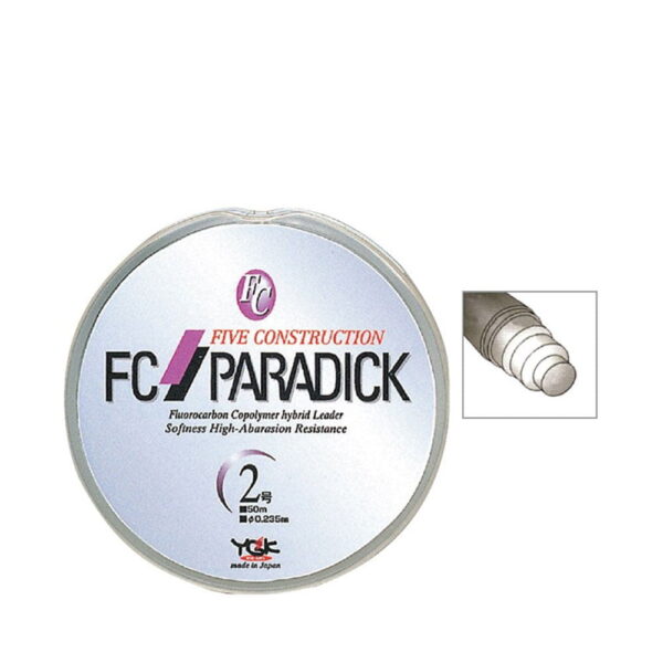 Ygk Διάφανη Πετονιά Ψαρέματος FC PARADICK Fluorocarbon 50m - 30.58.01.014